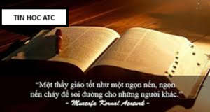 Trung tam tin hoc o thanh hoa Cả trăm học viên tặng quà TRI ÂN ATC khi tốt nghiệp, Thế Anh, học viên ATC - Là sinh viên đại học Hồng