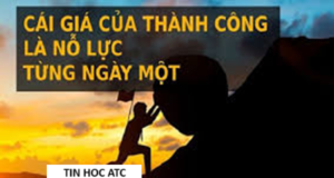 Học tin học ở thanh hóa "Không có con đường dẫn đến thành công nhanh chóng, chỉ có bước chânkiên nhẫn và không ngừng nỗ lực."