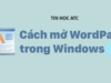 Hoc tin hoc cap toc tai thanh hoa Nếu bạn chưa biết cách sử dụng Microsoft Wordpad? Mời bạn tham khảo  bài viết này để biết cách nhé!