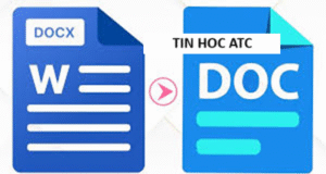 Hoc tin hoc cap toc o thanh hoa Để chuyển DOCX sang DOC đơn giản nhất bạn hãy làm theo cách sau đây nhé!:Cách chuyển docx sang doc