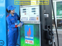 kế toán trong công ty xăng dầu