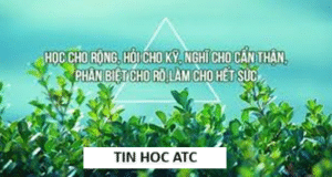 Trung tam tin hoc tai thanh hoa Học tập không phải là dồn ép tất cả mọi thứ vào trong đầu, mà là biết cách chọn lọc, tiếp thu vừa đủ để hiểu