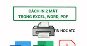 Trung tâm tin học ở thanh hóa Đối với word, excel và PDF cách in hai mặt như thế nào? Mời bạn tham khảo bài viết sau đây để có câu trả
