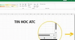 Học tin học thực hành tại thanh hóa Thanh scroll giúp người dùng dễ dàng làm việc, vậy cách để hiển thị thanh scroll trong excel như thế