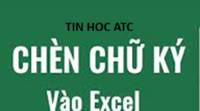 Hoc tin hoc tai thanh hoa Muốn chèn chữ ký vào excel các bạn hãy thực hiện theo các bước sau:Cách tạo chữ ký excel