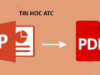 Học tin học thực hành ở thanh hóa Khi cần chia sẻ nội dung từ PowerPoint nhưng vẫn muốn giữ nguyên bố cục và hạn chế bị chỉnh sửa,