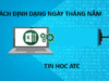 Hoc tin hoc cap toc tai thanh hoa Trong Excel, định dạng ngày tháng năm đúng cách không chỉ giúp bảng tính dễ đọc hơn mà còn đảm bảo tí