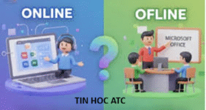Hoc tin hoc cap toc o thanh hoa Khi quyết định đăng ký một khóa học tin học văn phòng, câu hỏi phổ biến nhất thường là: Nên học online