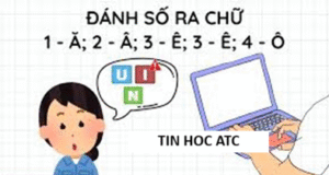 Hoc tin hoc thuc hanh o thanh hoa Bạn đang gặp tình trạng gõ số trong Word nhưng lại hiển thị thành chữ như “1 ra ă”, “2 ra â”, “3 ra ê”, “4