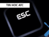 Trung tâm tin học ở thanh hóa Phím Esc là một trong những phím quan trọng trên bàn phím máy tính, thường được sử dụng để thoát tác vụ,