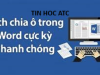 Hoc tin hoc o thanh hoa Tạo và chỉnh sửa bảng biểu là kỹ năng không thể thiếu khi soạn thảo văn bản, nhưng không phải ai cũng biết cách