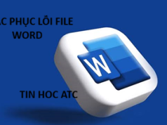 Trung tâm tin học tại thanh hóa Đang tập trung soạn thảo hợp đồng, báo cáo hay tài liệu quan trọng thì file Word đột ngột báo lỗi không thể