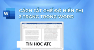 Học tin học ở thanh hóa Trong quá trình soạn thảo văn bản trên Microsoft Word, không ít người dùng vô tình kích hoạt tính năng hiển thị hai