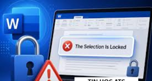 Hoc tin hoc van phong o Thanh Hoa Đang soạn thảo văn bản hay chỉnh sửa báo cáo quan trọng trên Microsoft Word thì đột nhiên thanh công cụ bị
