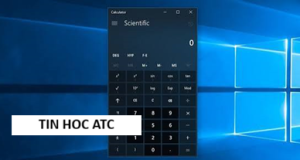Học tin học cấp tốc ở thanh hóa Máy tính bỏ túi (Calculator) là công cụ quen thuộc giúp người dùng xử lý nhanh các phép tính từ đơn
